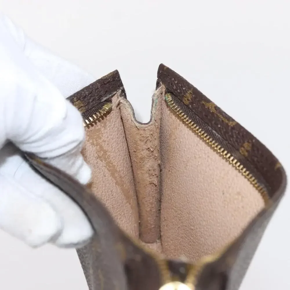 Louis Vuitton Monogram Bucket PM Accessory Pouch Brown